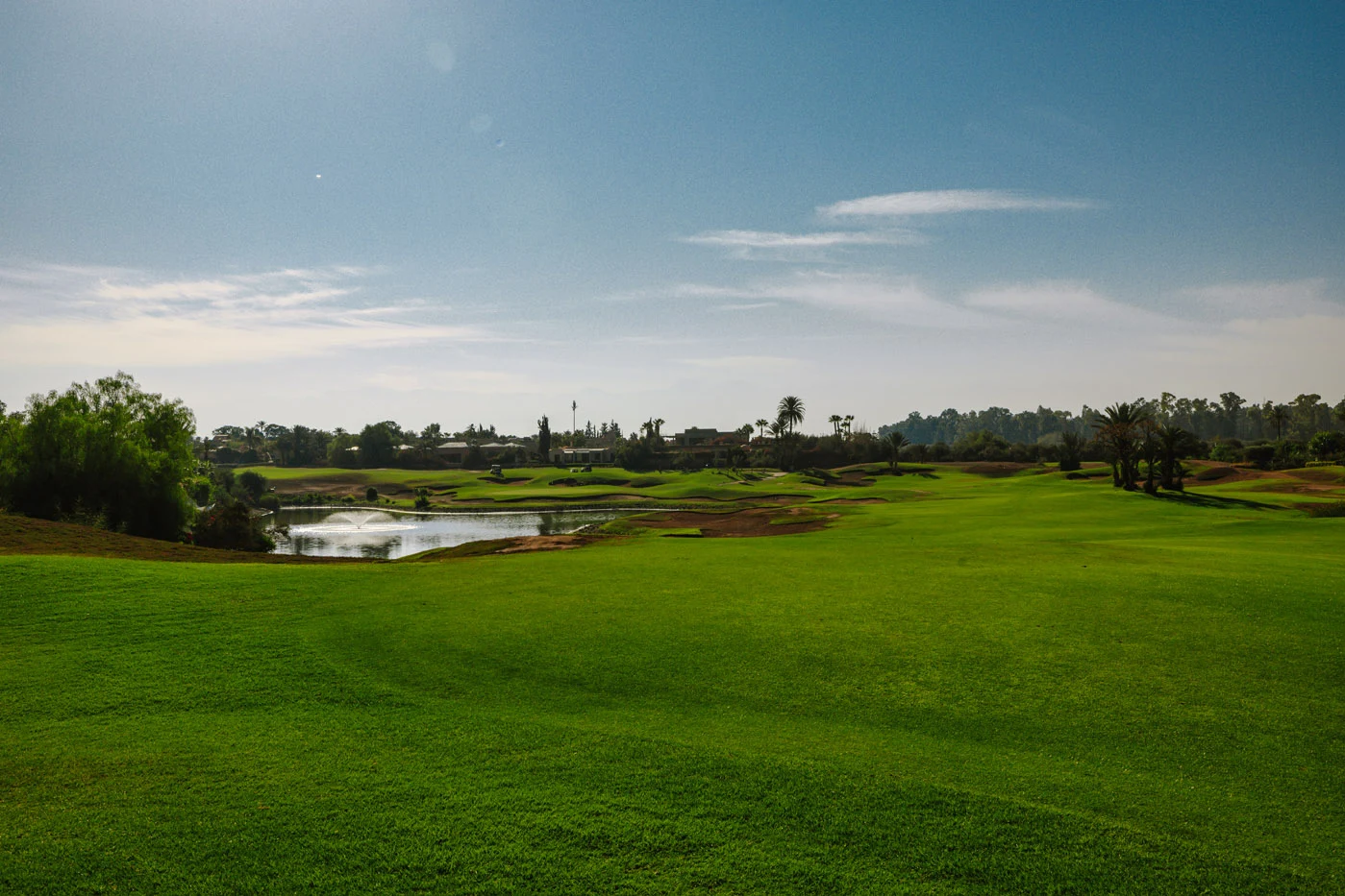 Amelkis golf course with water feature